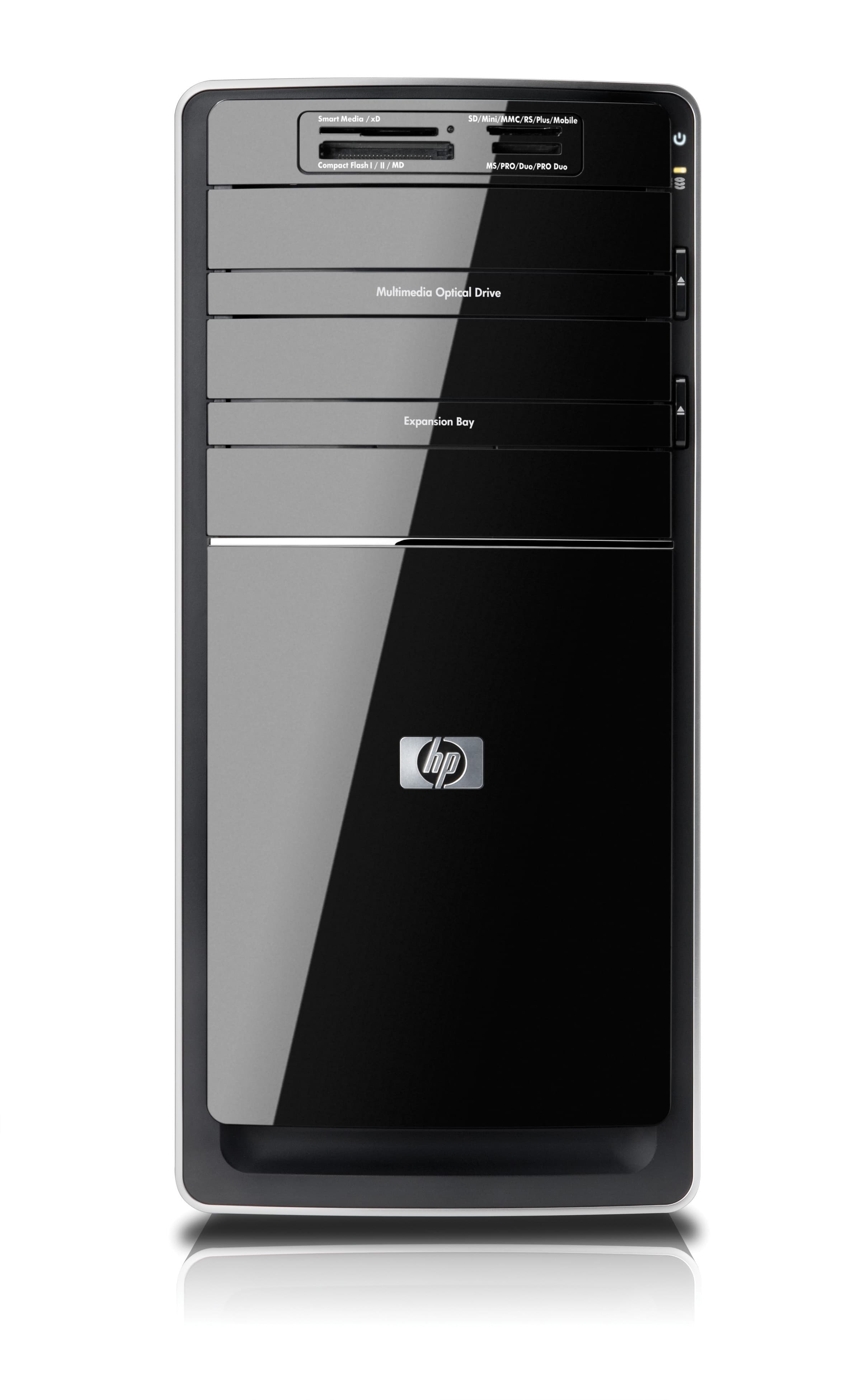 HP Pavilion p6310uk Intel® Pentium® 4 630 4 GB DDR3-SDRAM 1 TB NVIDIA® GeForce® G210 Windows 7 Home Premium Micro Tower PC Black