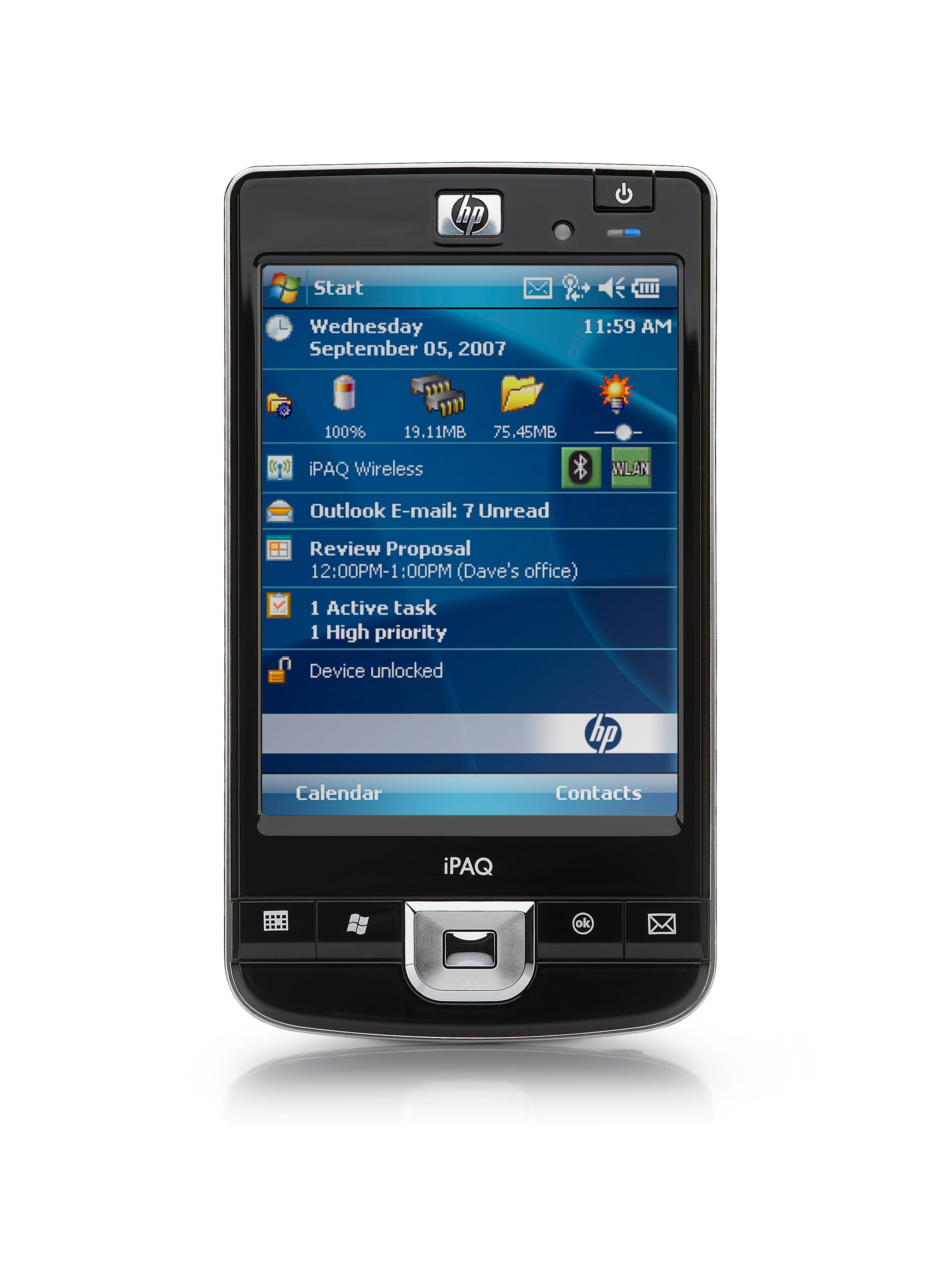 HP iPAQ 214 Enterprise Handheld with iPAQ Auto Adapter Bundle