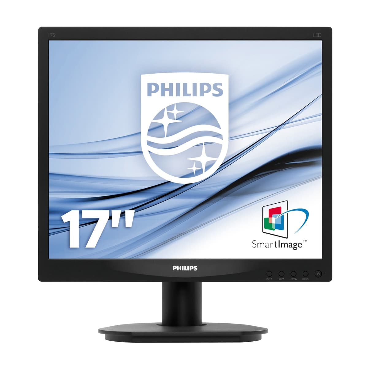Philips S Line 17S4LSB/10 computer monitor 43.2 cm (17") 1280 x 1024 pixels LCD Black