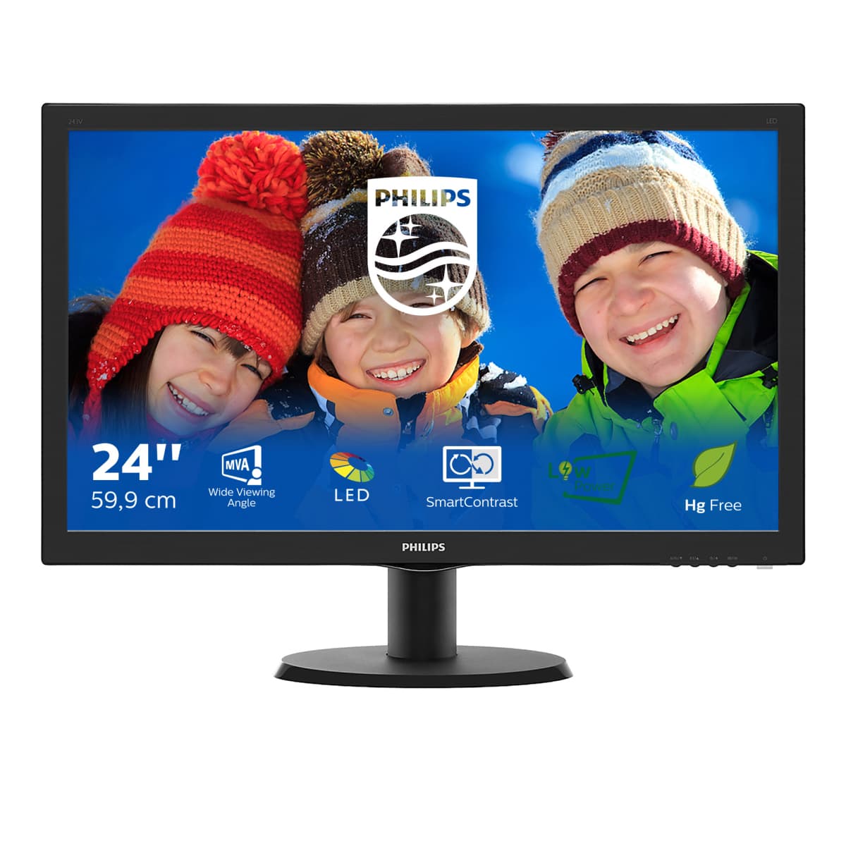 Philips V Line LCD monitor 243V5QSBA/00