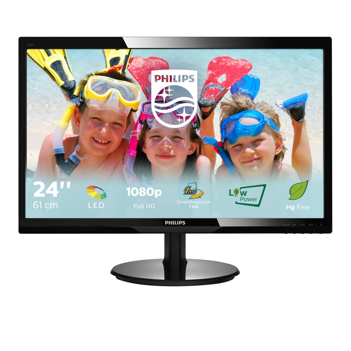 Philips V Line LCD monitor 246V5LDSB/00