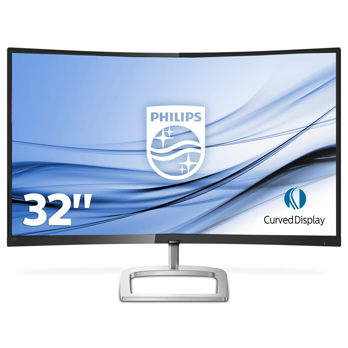 Philips E Line 328E9QJAB/79 computer monitor 80 cm (31.5") 1920 x 1080 pixels Full HD LED Black, Silver