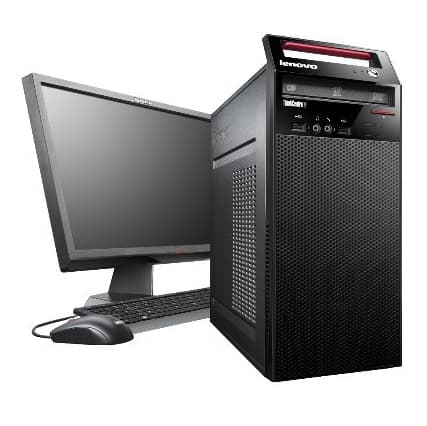 Lenovo ThinkCentre Edge 71 + ThinkVision LT1421 Intel® Core™ i5 i5-2400S 4 GB DDR3-SDRAM 500 GB Windows 7 Professional Tower PC Black