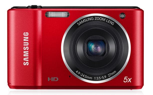 Samsung ES 90 Compact camera 14.2 MP CCD 4320 x 3240 pixels Red
