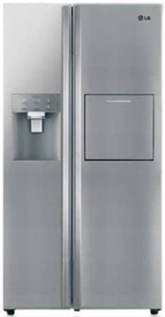 LG GW-P6127AC side-by-side refrigerator Freestanding Stainless steel