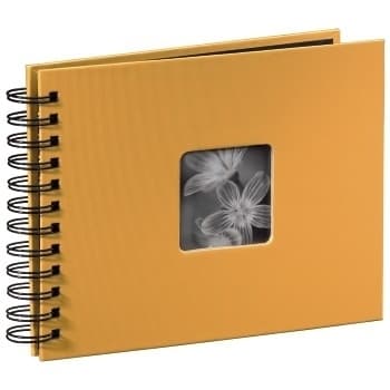 Hama "Fine Art" Spiral Album, orange, 22x17/50 photo album 10 x 15, 13 x 18