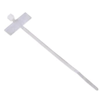 Hama Kabelbinder mit Beschriftungsfeld, 98 mm, 25 Stück, selbstsichernd cable tie Nylon White