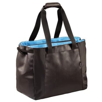 Hama "Aspen" Shopper´s Bag, brown/blue