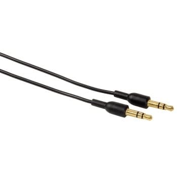 Hama Connecting Cable, 3.5 mm jack, plug - plug, 0.5 m audio cable Black