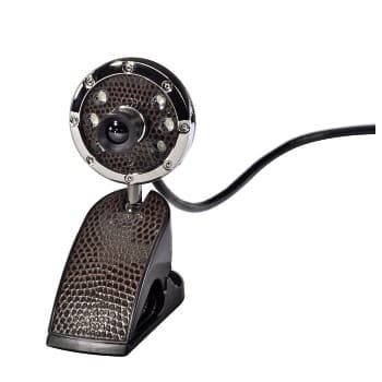 Hama Leather webcam 2560 x 2048 pixels USB 2.0 Silver
