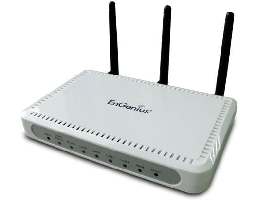 EnGenius ESR-9750G Wireless-N Gigabit Broadband Router/AP (Go Green Series) wireless router White