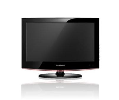 Samsung LE-22B450C4WXZG TV 55.9 cm (22") HD Black, Red
