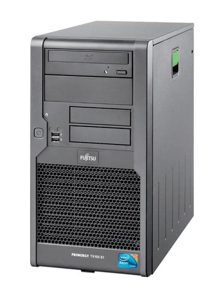 Fujitsu PRIMERGY TX100 S1 server 250 GB Tower Intel Pentium Dual Core 2.7 GHz 1 GB DDR2-SDRAM 300 W