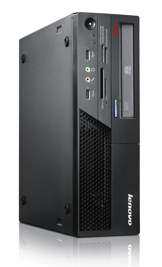 Lenovo ThinkCentre M58e Intel® Pentium® E5400 2 GB DDR2-SDRAM 320 GB Intel® GMA 4500M Windows 7 Professional SFF PC