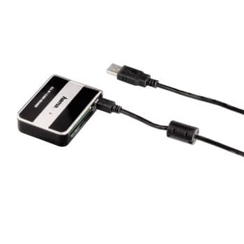 Hama USB 2.0 card reader Black