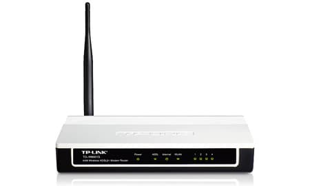 TP-Link TD-W8901G wireless router Fast Ethernet Black, White