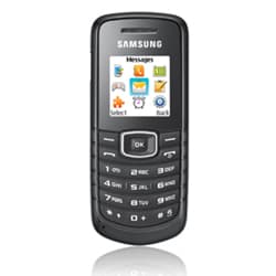 Samsung E1080 3.63 cm (1.43") 64.5 g Black