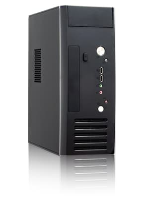 Chieftec CASE Desk CS-03 noPSU Mini Tower Black 300 W