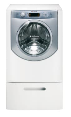 Hotpoint AQM8D 49 U H/A washing machine Front-load 8 kg 1400 RPM Silver, White