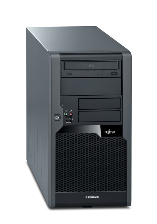 Fujitsu ESPRIMO P5730 Intel® Pentium® E5400 2 GB DDR2-SDRAM 320 GB Intel® GMA 4500M Windows 7 Professional Micro Tower PC