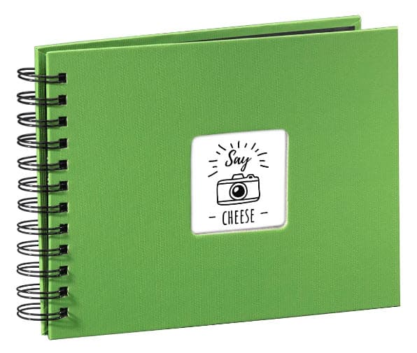 Hama Fine Art photo album Green 50 sheets 10 x 15 cm Spiral binding